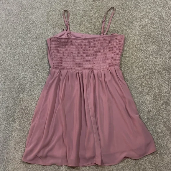 Pink Strap Dress - Picture 2 of 5